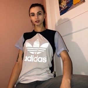 ADIDAS Mesh + Cotton Top